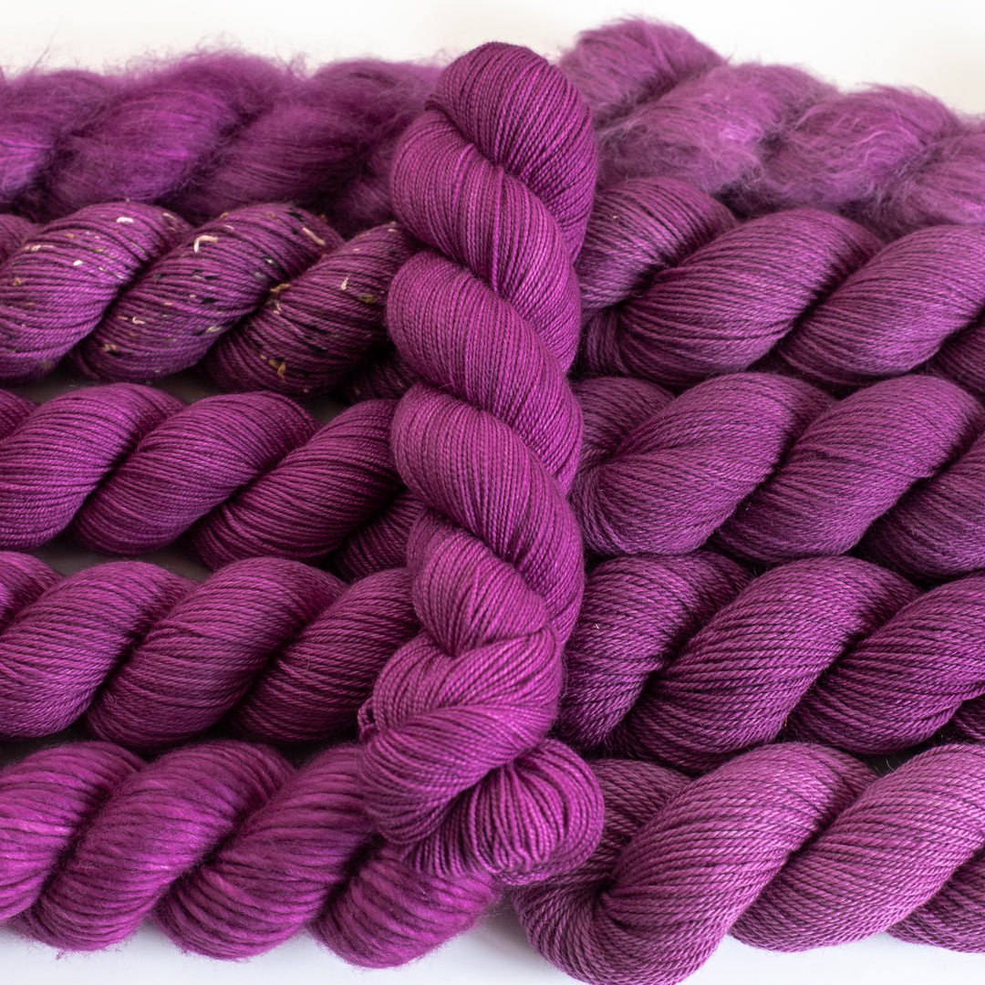 Skogar Mohair Silk - Flagstone Heather