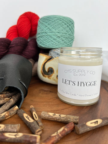 Lets Hygge - 9oz Soy Wax Candle