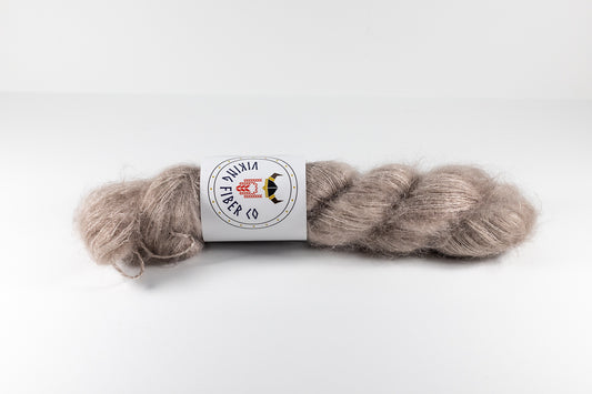 Skogar Mohair Silk - Woodsmoke