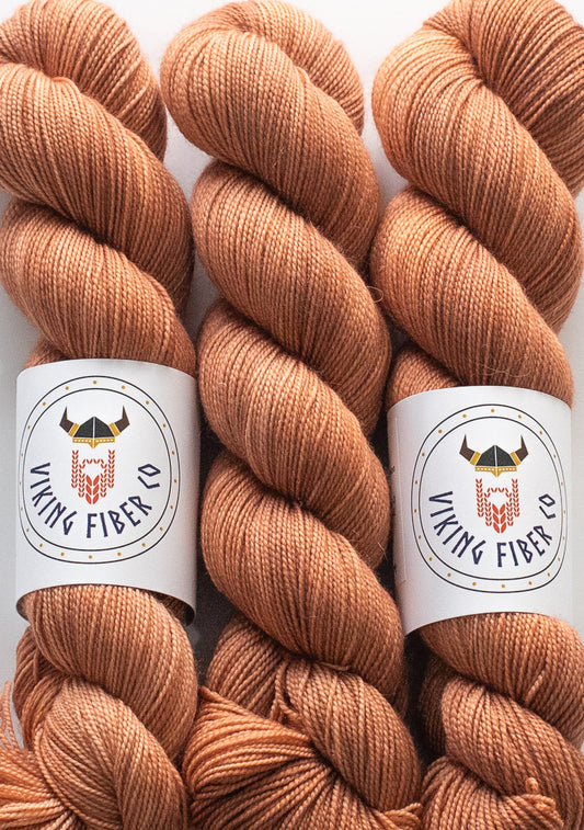 Torrig Sock - OOAK Terra Cotta