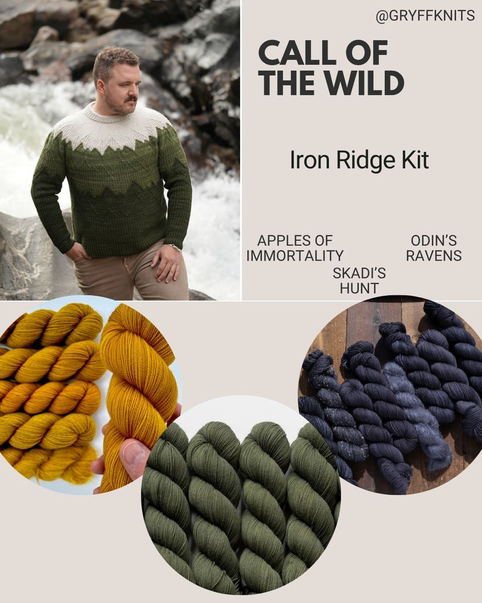 Iron Ridge Kit - Bergen Worsted – Viking Fiber Company